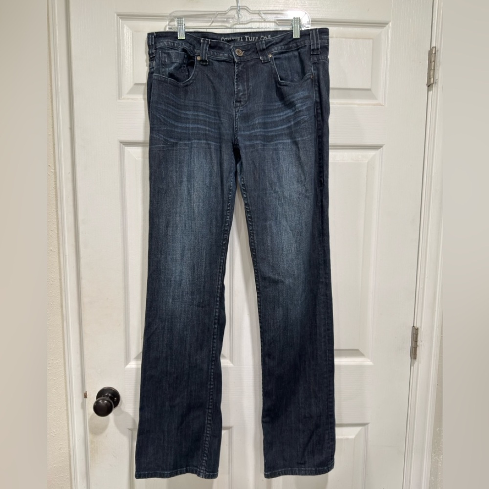 Cowgirl Tuff Victory Embroidered Bootcut Jeans